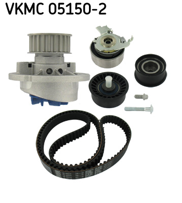 SKF VKMC 05150-2 Vezérlés készlet, fogasszíj szett (szíj+görgők+vízpumpa)